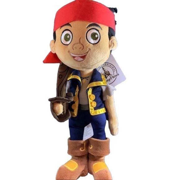 Disney Parks Jake and the Neverland Pirates Jake Plush - Picture 3 of 7
